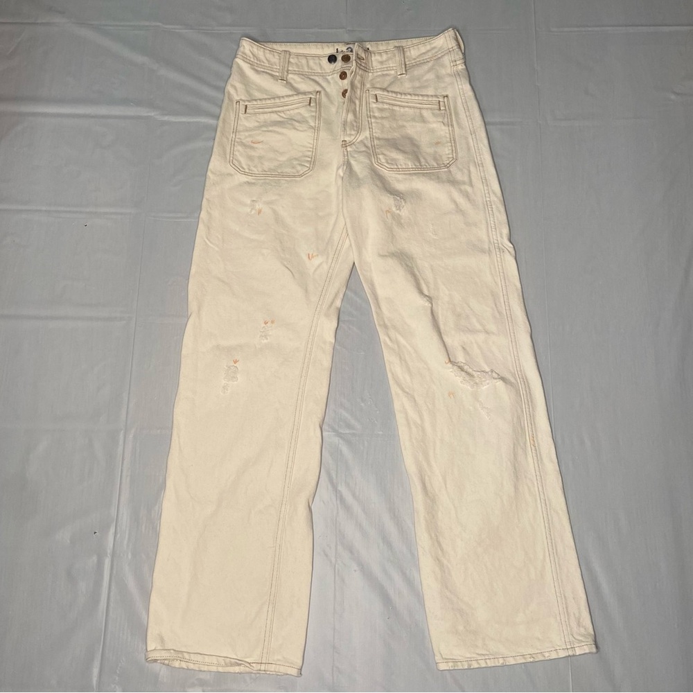 Free People Adjustable Jeans